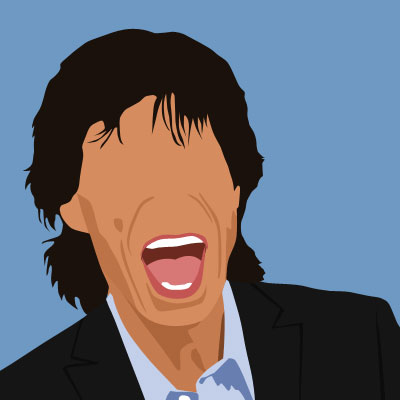  Mick Jagger 